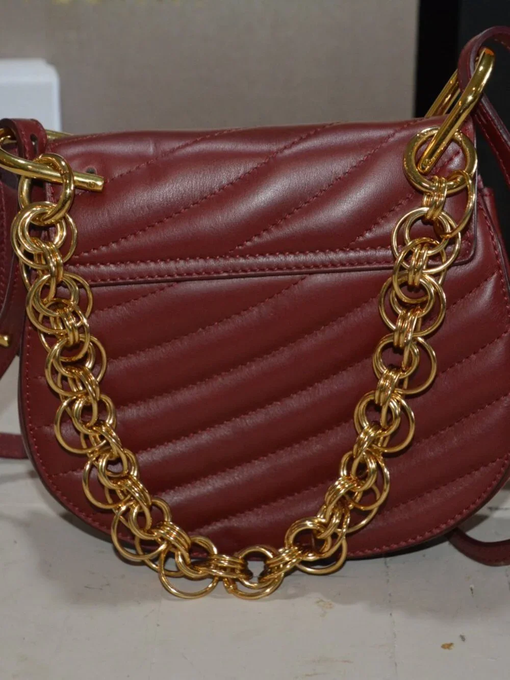 Chloe Drew Bijou Mini Quilted Shoulder Bag - Picture 2 of 2